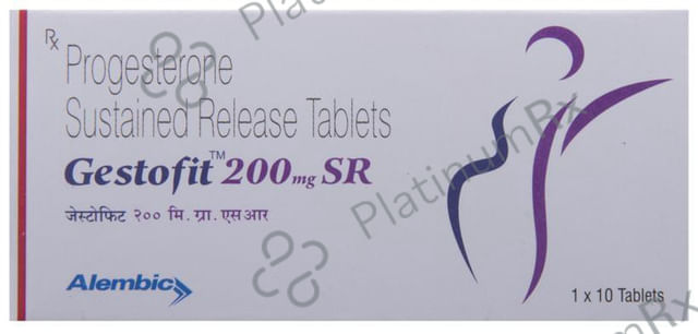 Gestofit SR 200mg Tablet 10s