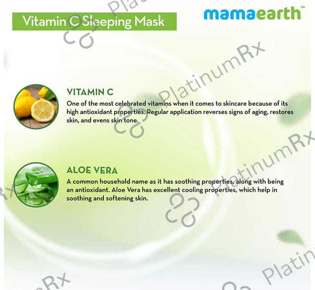 Mamaearth Vitamin C Sleeping Mask
