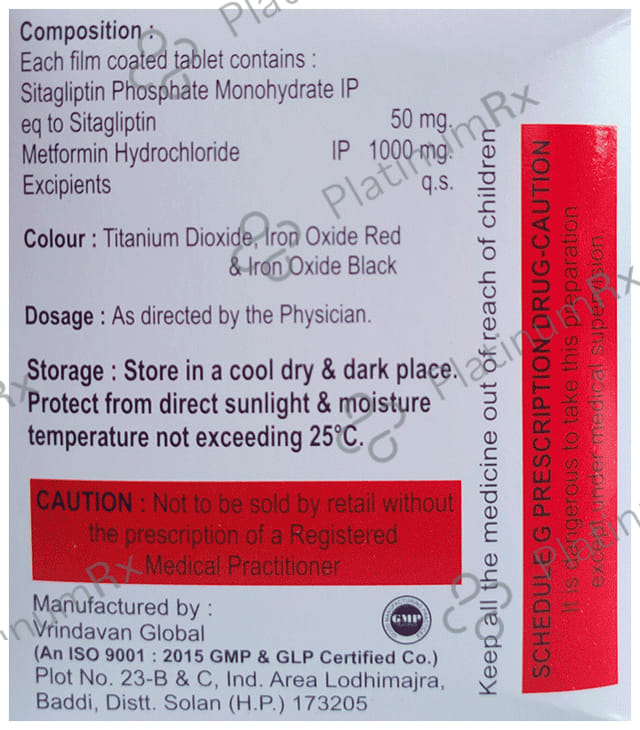 Krezsita 50/1000 Tablet