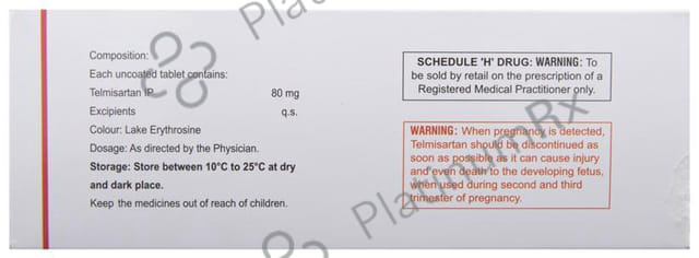 Eritel 80mg Tablet 15s