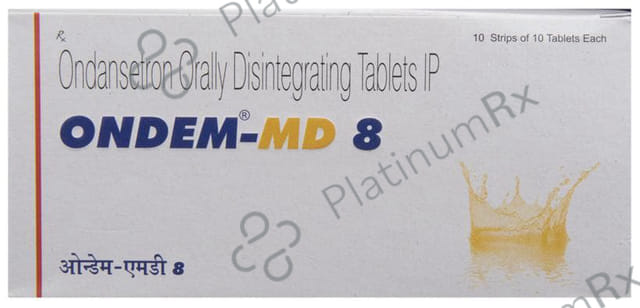 Ondem MD 8mg Tablet DT 10s