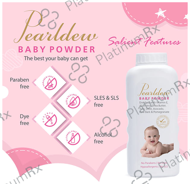 Pearldew Baby Powder (100gm Each) 1 Bottle