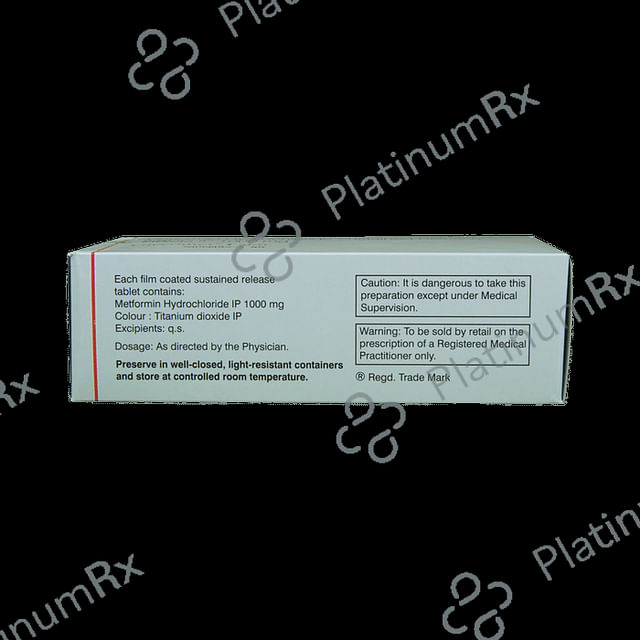 Glycomet SR 1mg Tablet 15s