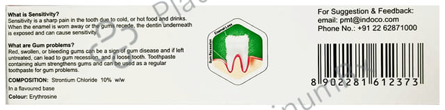 Sensoform 10% Medicated Dental Cream 120gm