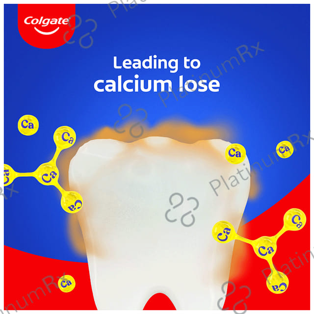 Colgate Strong Teeth Anticavity Toothpaste (1 Tube of 200gm & 1 Tube of 100gm) with Toothbrush Free