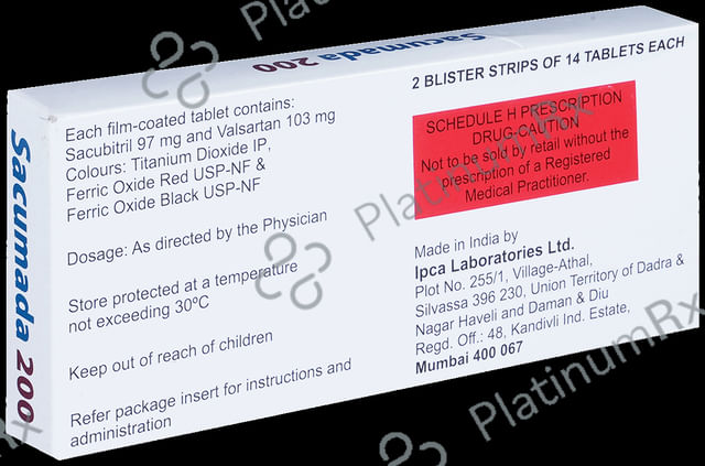 Sacumada 200mg Tablet 14s