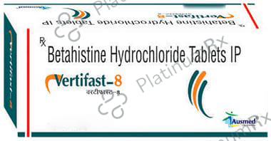 Vertifast 8mg Tablet