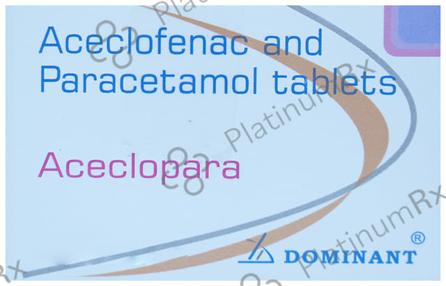 Aceclopara 100/325mg Tablet 10s