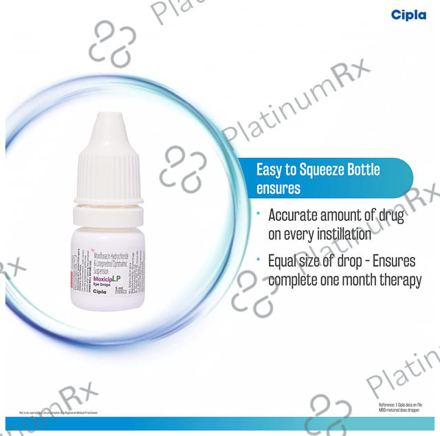 Moxicip LP Eye Drop 5ml