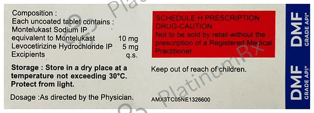 Lecope M 5/10mg Tablet 15s