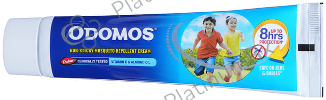 Odomos Non Sticky Mosquito Repellent Cream 50gm