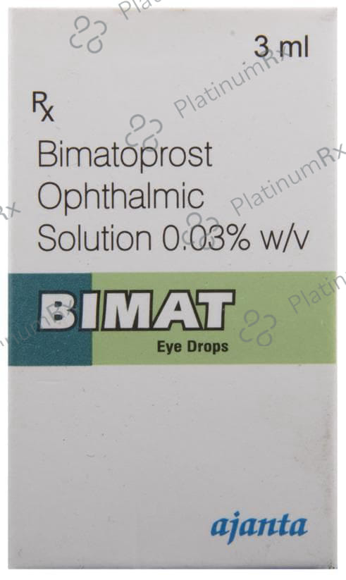 Bimat 0.03% Opthalmic Solution 3ml