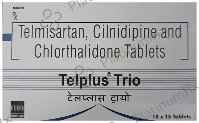 Telplus Trio 40/10/6.25mg Tablet 15s