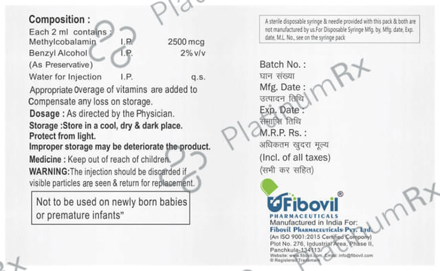 Nurovil 2500mcg Injection 2ml