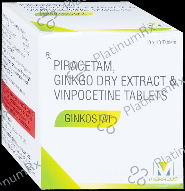 Ginkostat 60mg/800mg/5mg Tablet