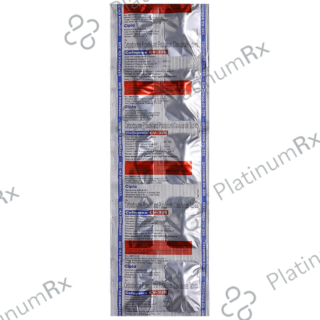 Cefoprox CV 325 Tablet 10s