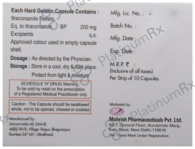 Tinitraz 200mg Capsule 10s