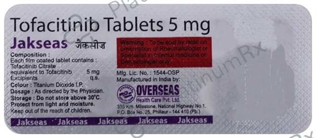 Jakseas 5mg Tablet 10s