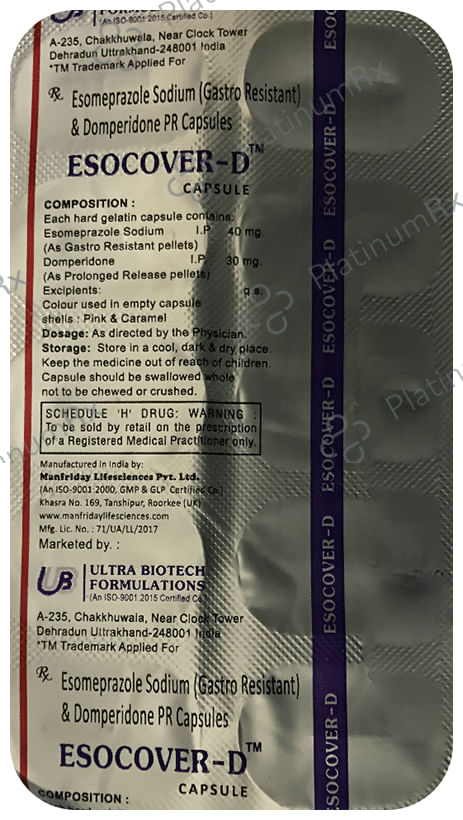 Esocover-D Capsule SR