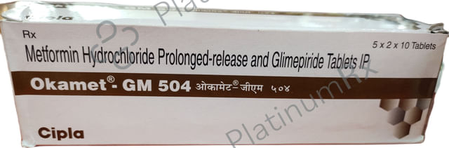 Okamet Gm 504 PR Tablet 10s