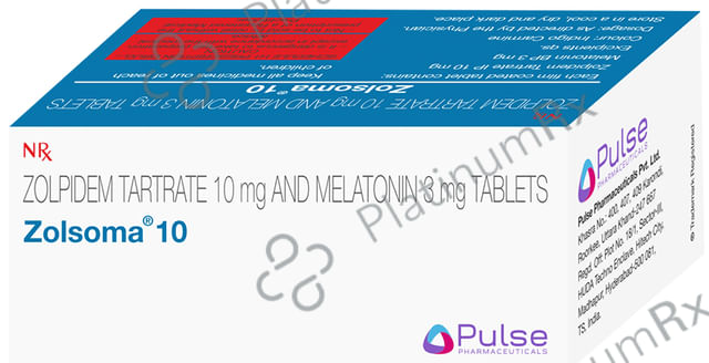 Zolsoma 10/3mg Tablet 10s