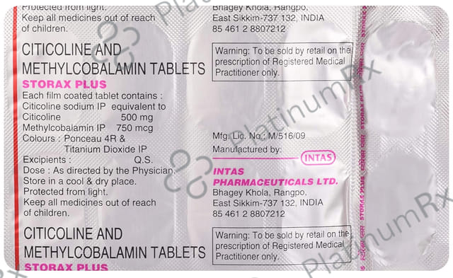 Storax Plus Tablet