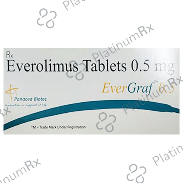 Evergraf 0.5mg Tablet 10s