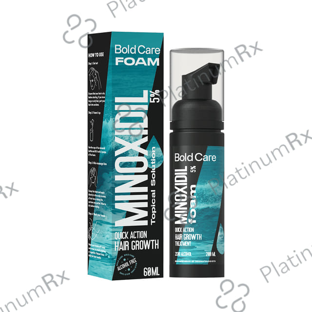 Bold Care 5% Minoxidil Foam Topical Solution