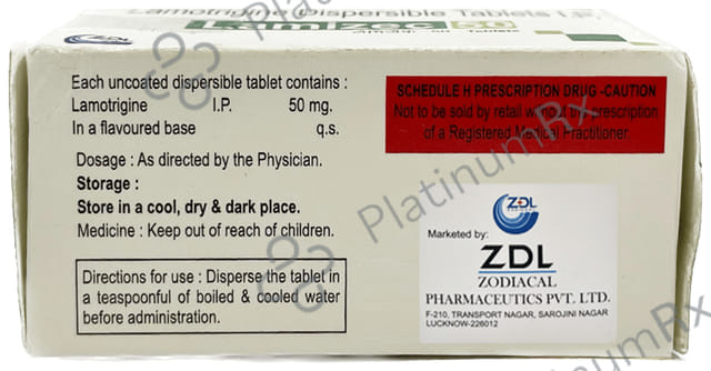 Lamizec 50mg Tablet DT 10s