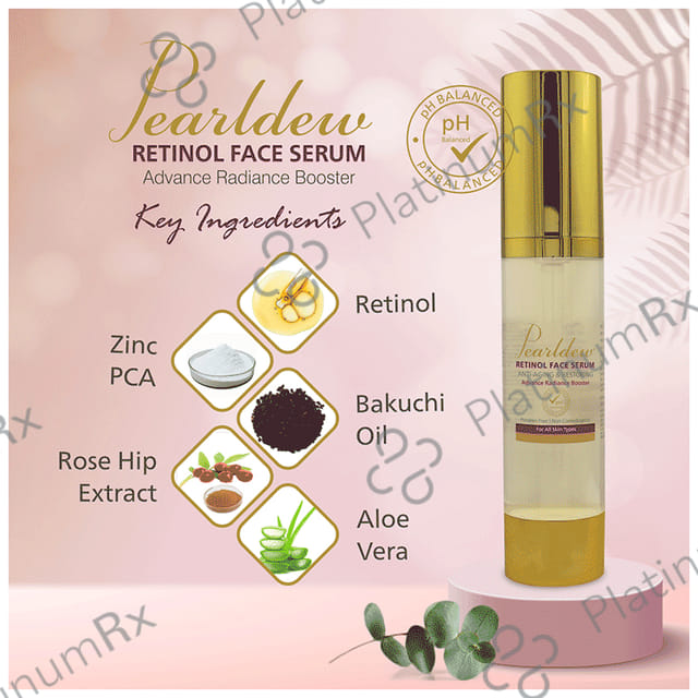 Pearldew Retinol Face Serum (50ml Each) 1 Bottle
