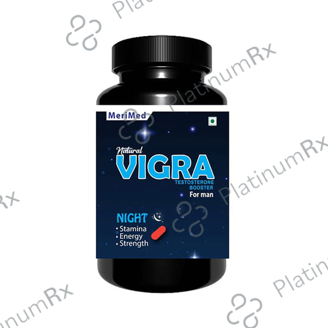 Merimed Natural Vigra Night Testosterone Booster for Man Tablet