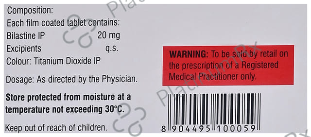 Blaxtin 20mg Tablet 10s