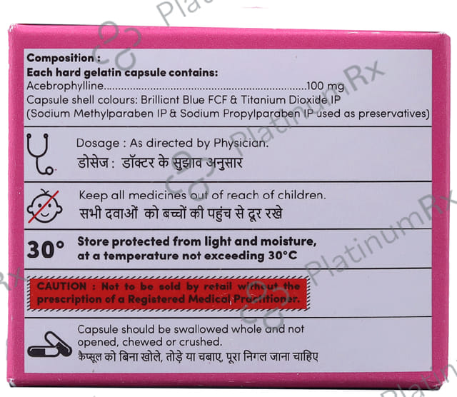 Goodphylline 100mg Capsule 10s