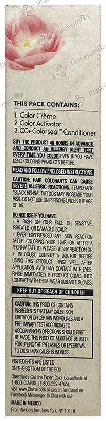 Clairol Nice n Easy Permanent Color 4 Dark Brown
