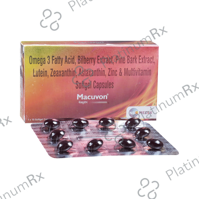 Macuvon Soft Gelatin Capsule