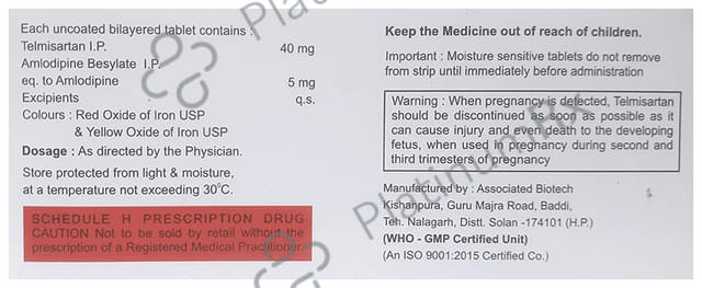 Telnomical AM 5/40mg Tablet 10s