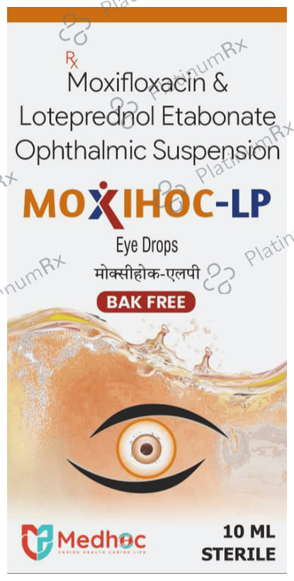 Moxihoc LP Eye Drop BAK Free 10ml