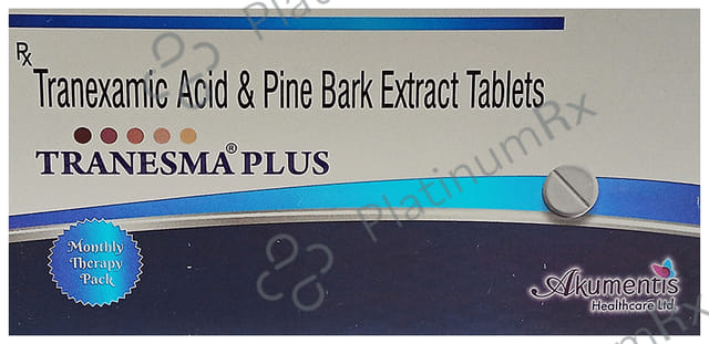 Tranesma Plus 50/250mg Tablet 30s