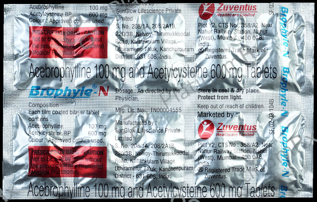 Brophyle N 100/600mg Tablet 10s
