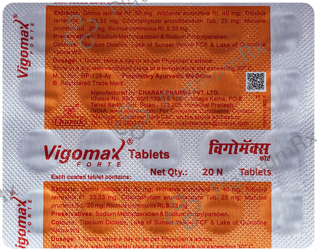 Vigomax Forte Tablet 20s