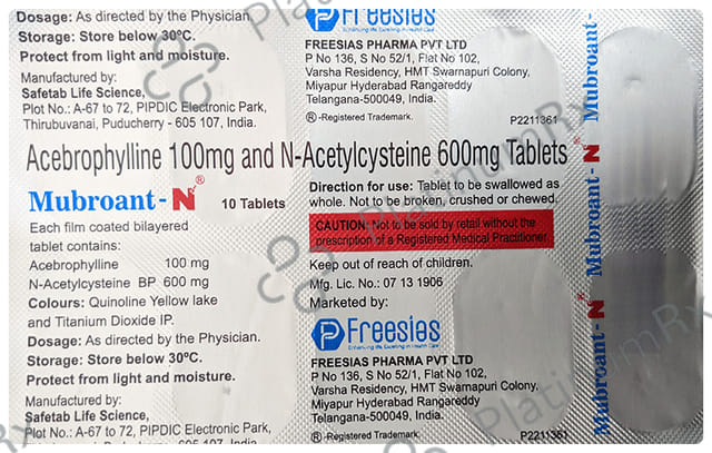 Mubroant N Tablet 10s