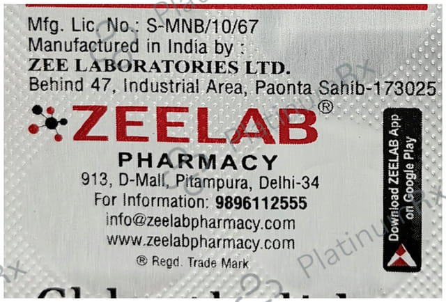 Tensiclor 12.5mg Tablet
