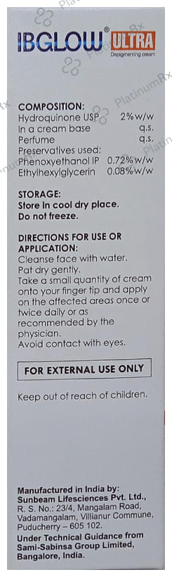 IBGlow Ultra Cream 15gm