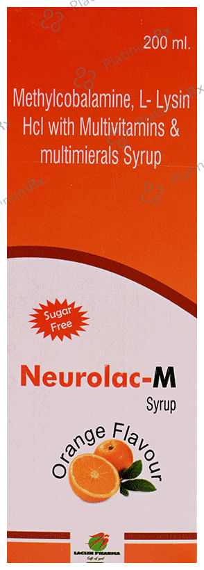 Neurolac-M Syrup Orange Sugar Free