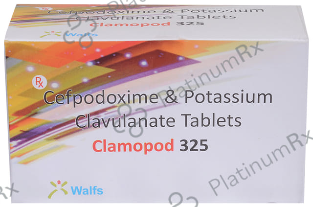 Clamopod 325 Tablet