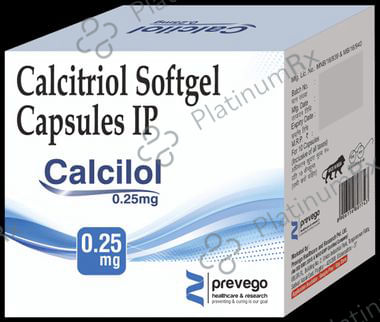Calcilol 0.25mg Softgel Capsule 10s