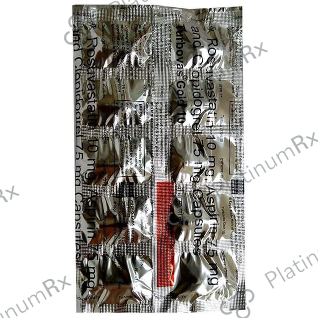 Turbovas Gold 10/75/75mg Capsule 10s