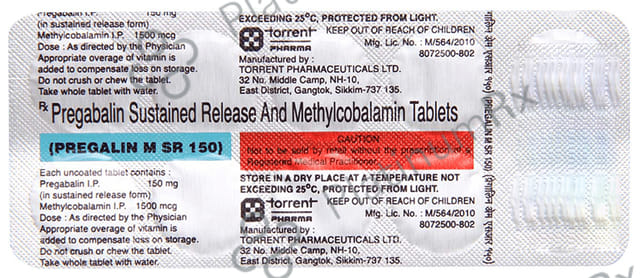 Pregalin M SR 150 Tablet