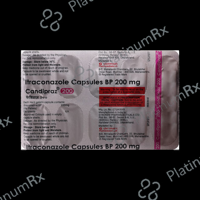 Candipraz 200mg Capsule 10s