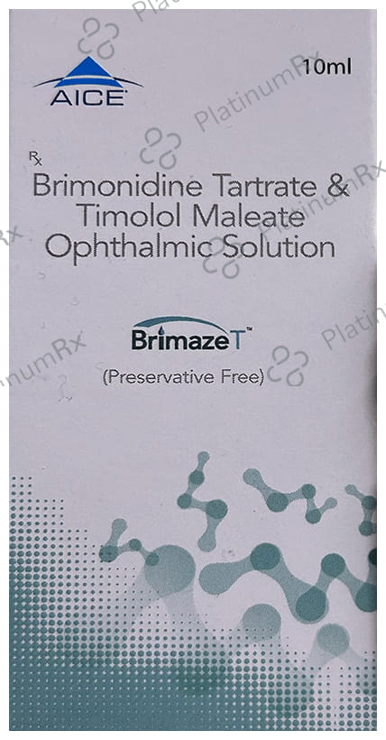 Brimaze T Ophthalmic Solution 10 Ophthalmic Solution